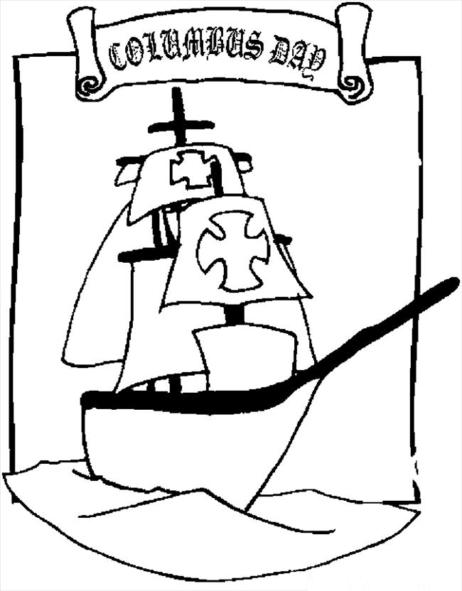 Columbus Day Coloring Sheets 2014, Coloring Sheets for