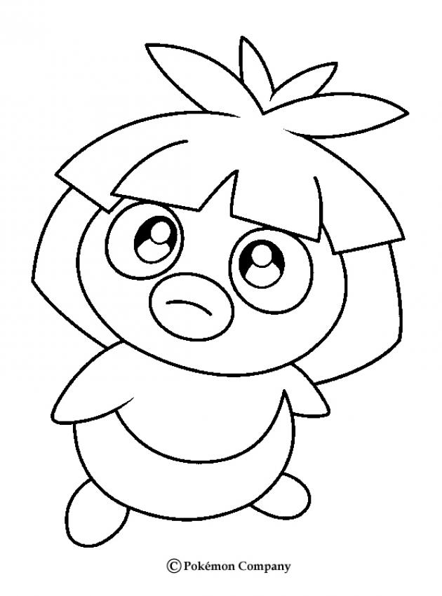 FIRE POKEMON coloring pages - Smoochum