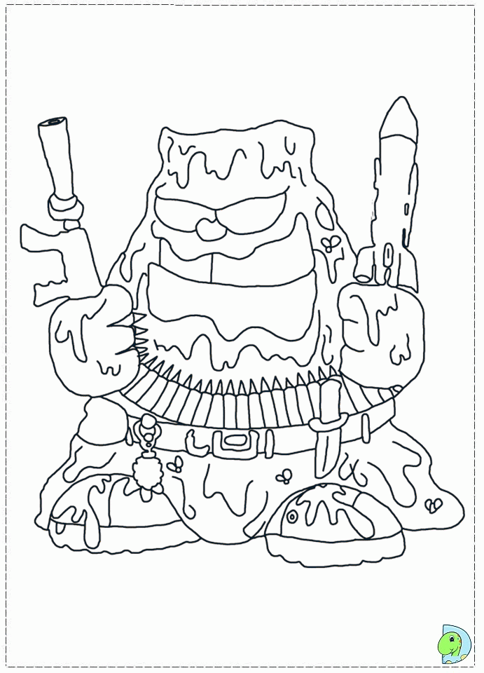The Trash Pack Coloring page
