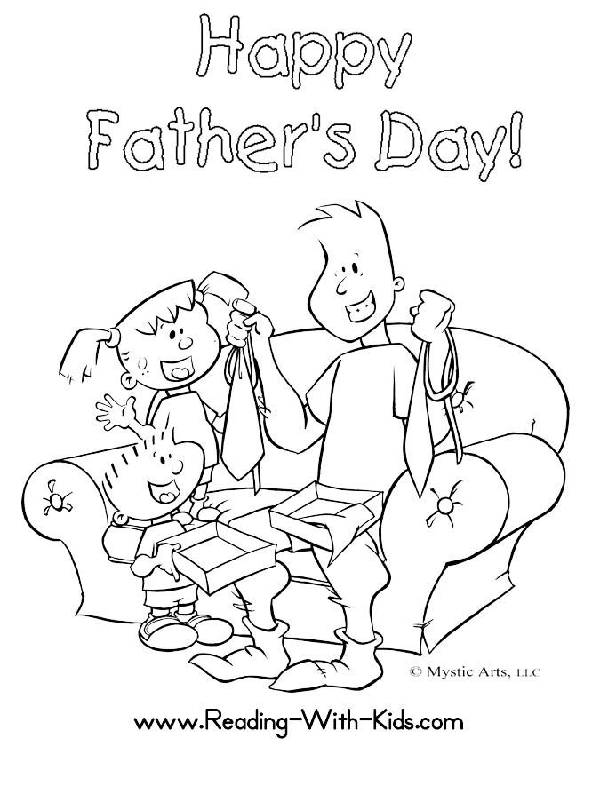 Fathers day coloring pages printables Mike Folkerth - King of