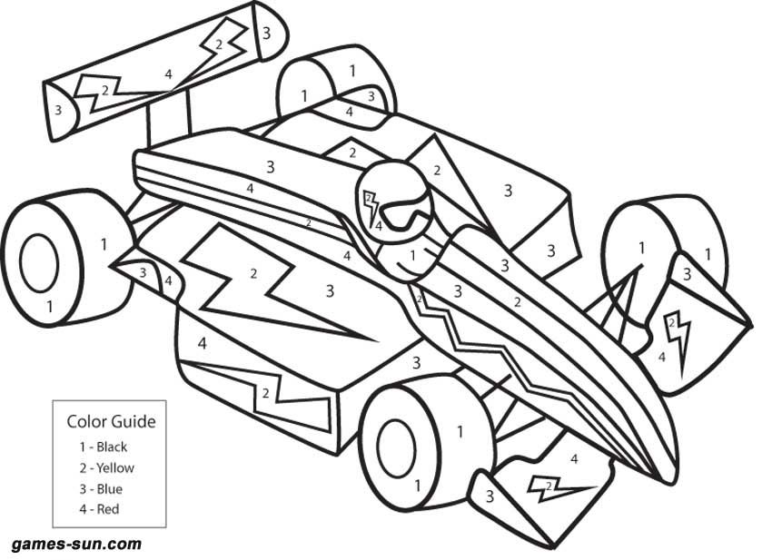 Drawings Of Race Cars For Kids Images & Pictures - Becuo