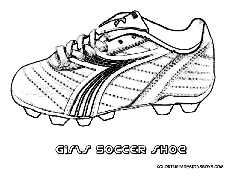 sports coloring girls soccer