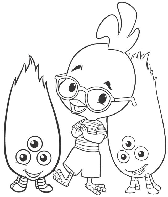 2014 Chicken Little coloring pages