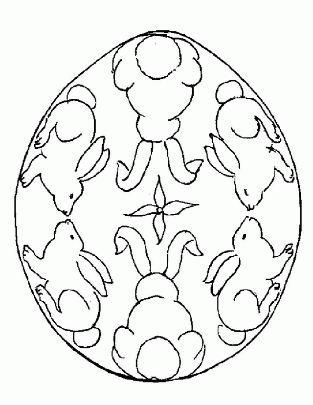 Funny Easter Egg Design Coloring Pages Inspiration | ViolasGallery.