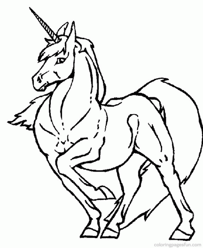 Unicorn | Free Printable Coloring Pages – Coloringpagesfun.com