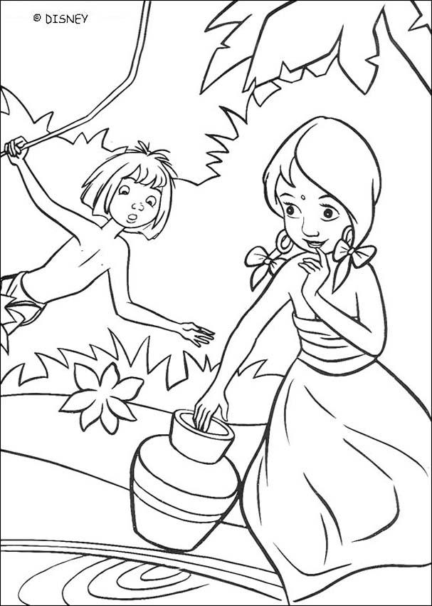 Tarzan coloring pages - The Jungle Book 58