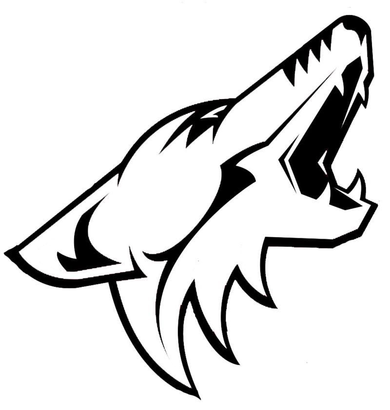 Phoenix Coyotes Logo Vinyl Decal