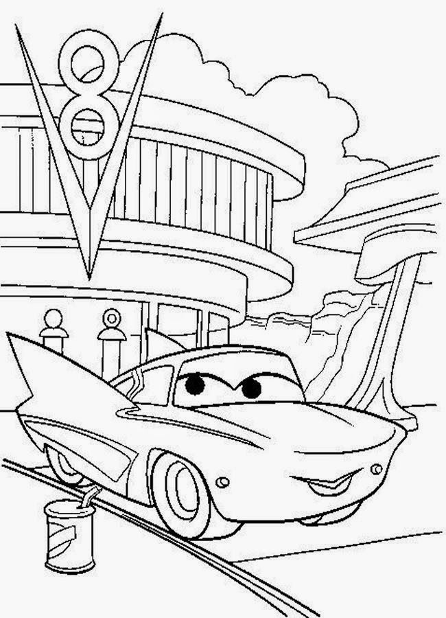 Disney Cars Coloring Pages - Disney Coloring Pages