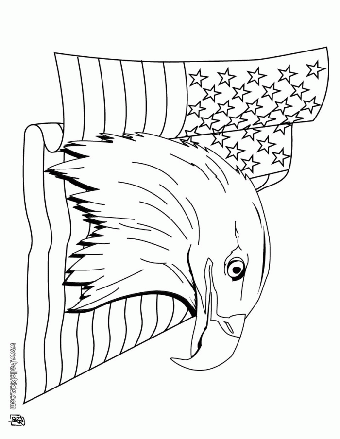 Bald Eagle Coloring Pages For Kids | 99coloring.com