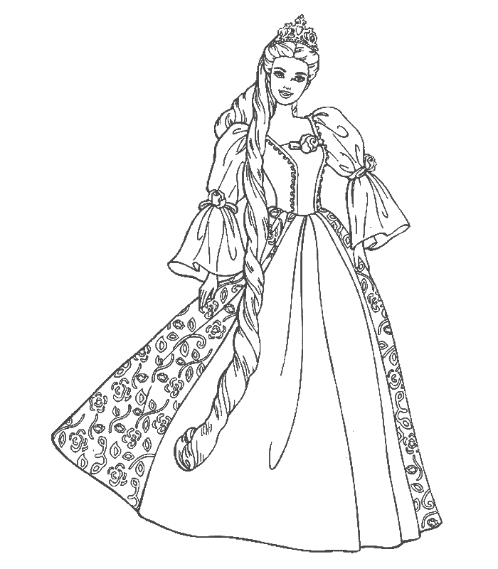 Printable Disney Princess Coloring Pages For Kids | Free coloring
