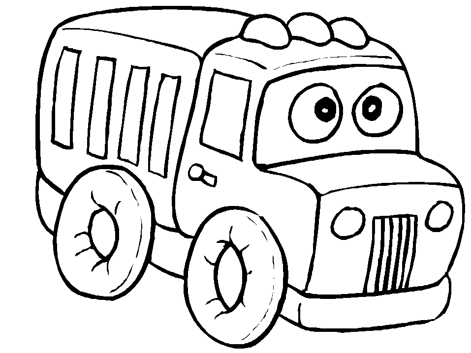 Truck Coloring Pages - Coloringpages1001.