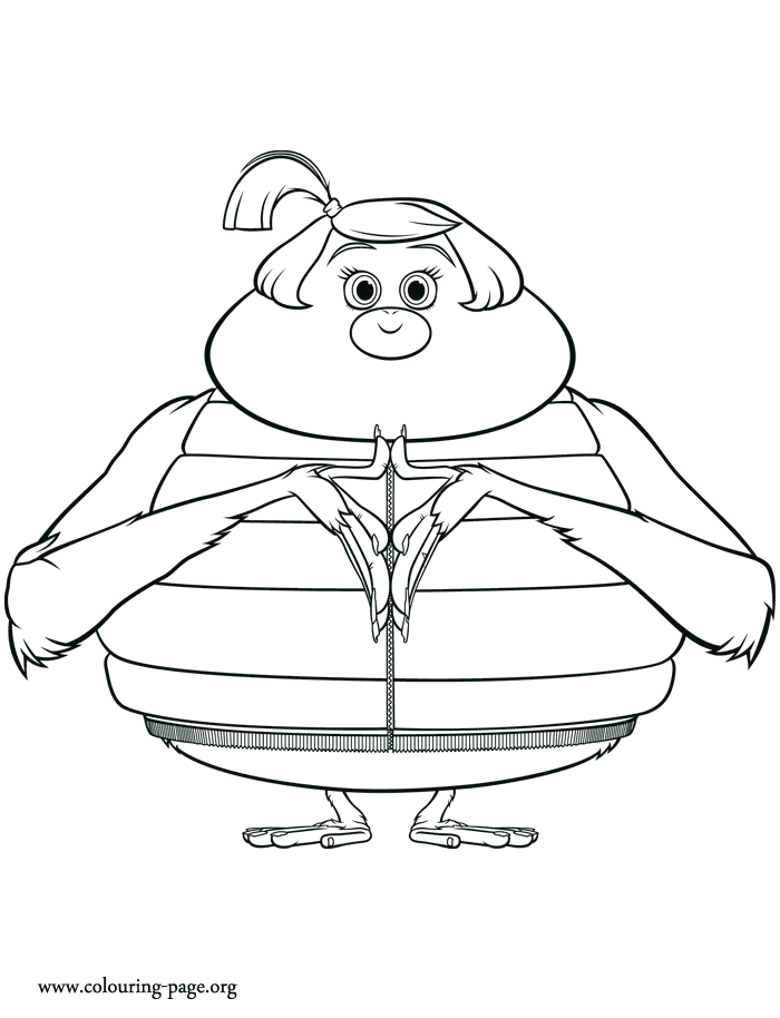 Chance of Meatballs - Barb coloring page