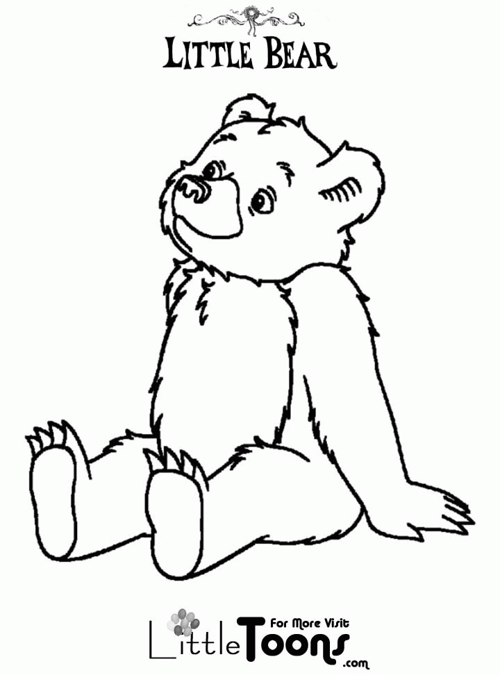 little bear | Bears, Coloring Pages and Kid Parties
