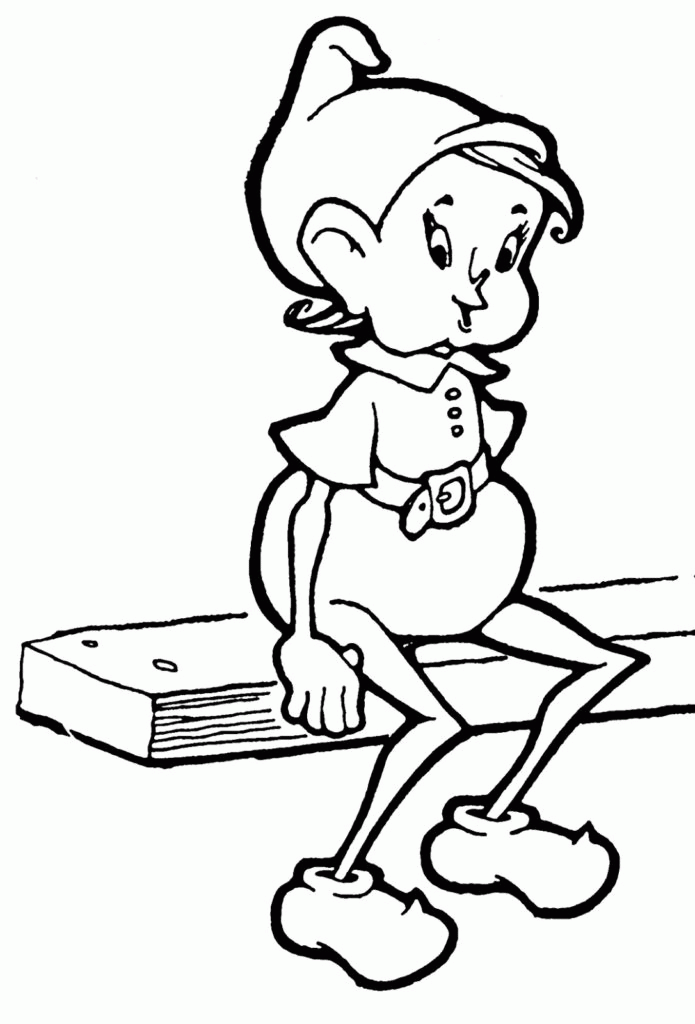 Coloring Pages: Free Coloring Pages Of Shelf Elf On The Shelf ...