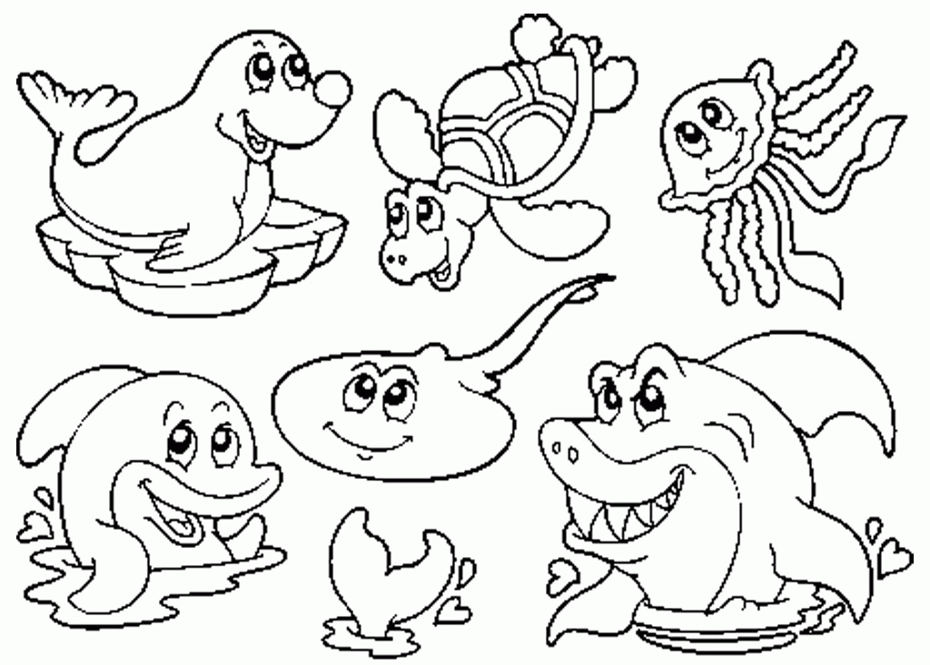 Free Animals Coloring Pages - High Quality Coloring Pages