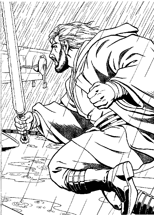 Kids-n-fun.com | 23 coloring pages of Star wars Attack of the Clones