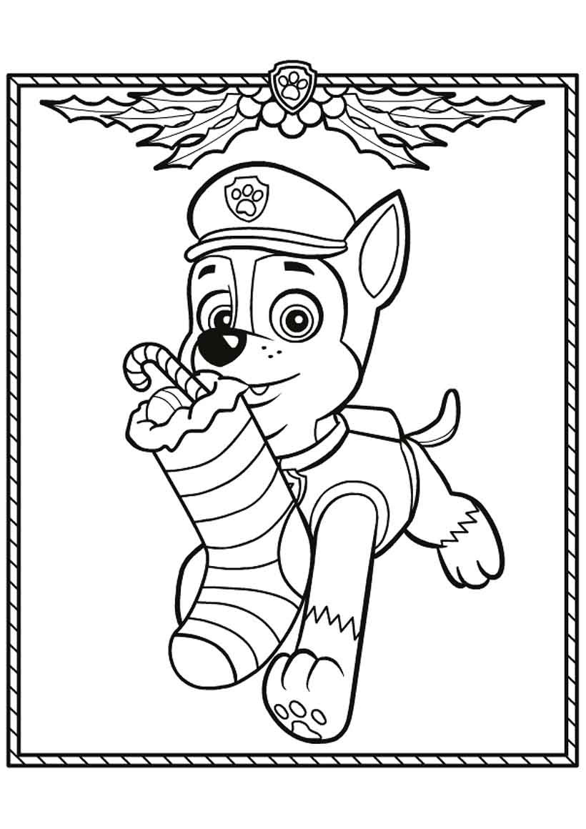 The best free Chase coloring page images. Download from 210 free ...
