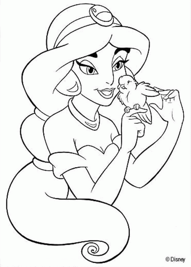 Manual 16 Disney Princess Coloring Pages For Kids Coloring ...