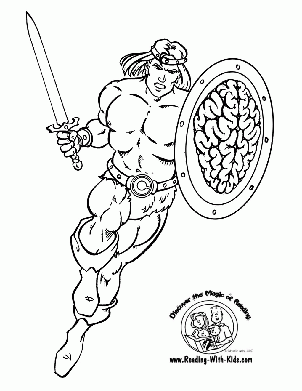 Advanced Warrior Coloring Pages - Coloring Pages For All Ages
