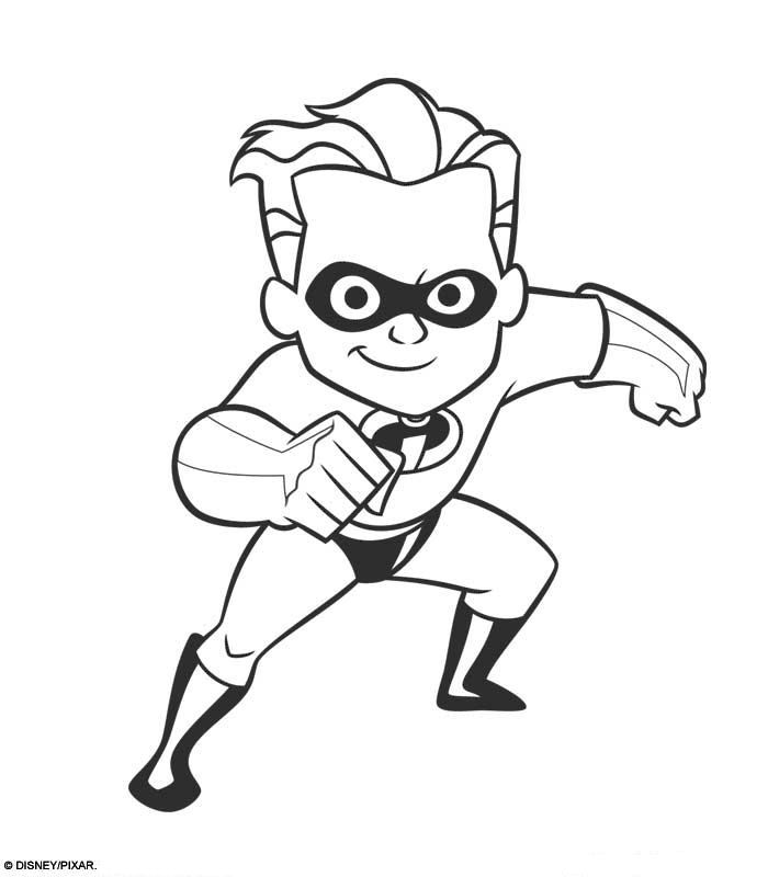 Kids-n-fun.com | 62 coloring pages of Incredibles