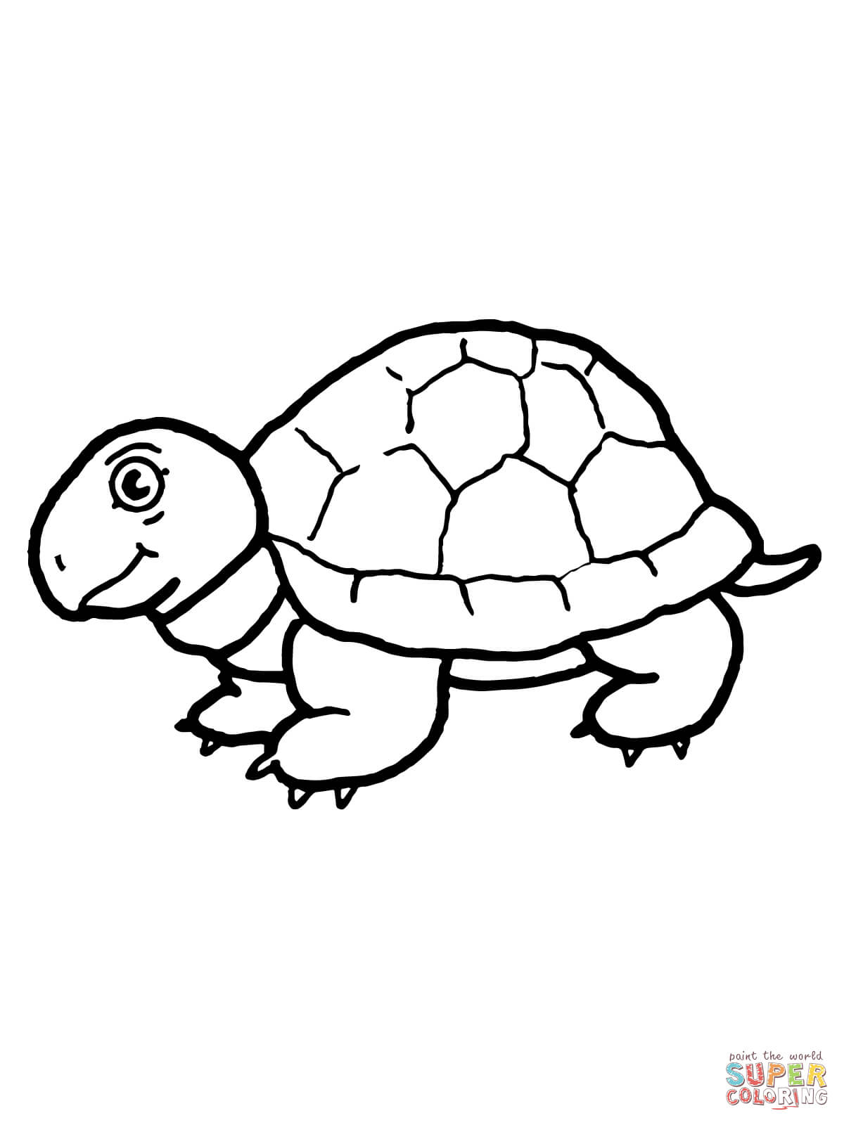 Tortoise coloring pages | Free Coloring Pages