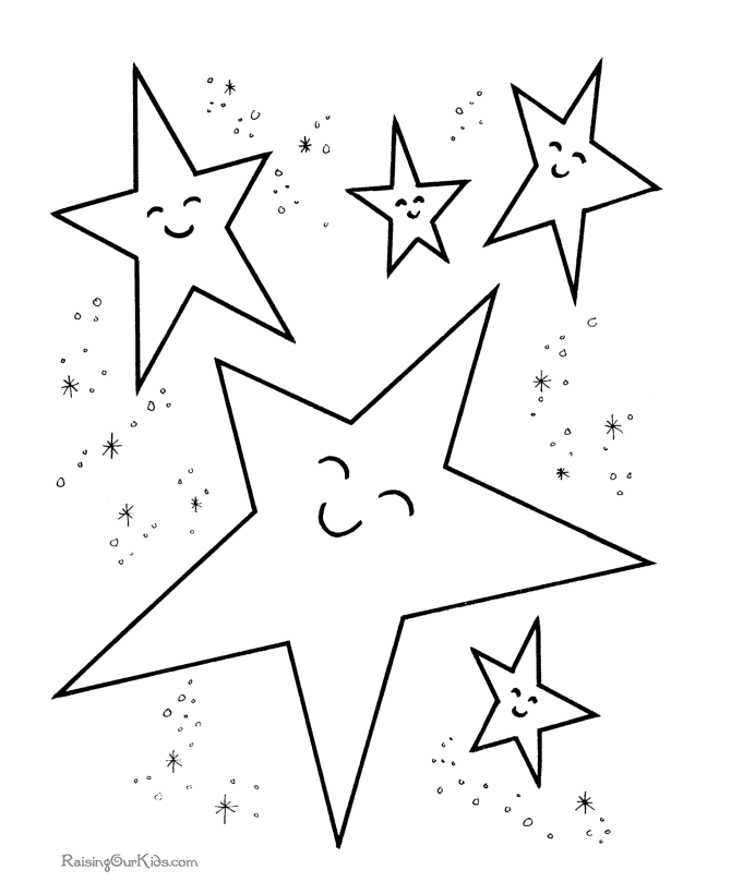 Stars Preschool coloring pages Free Printable Coloring Pages For ...