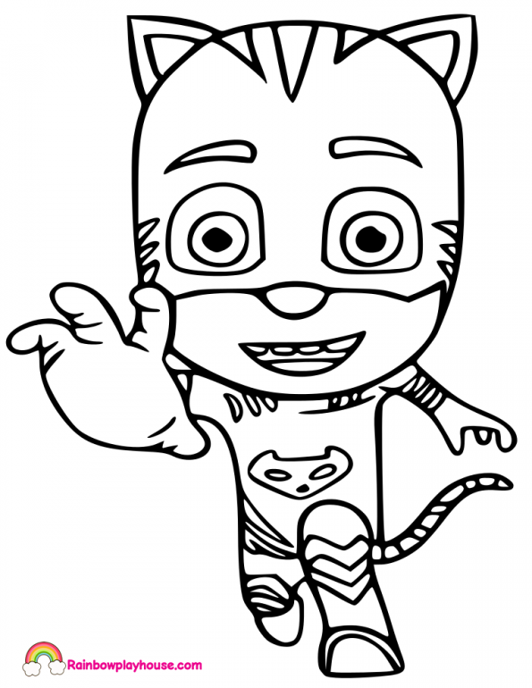 Coloring Pages Catboy