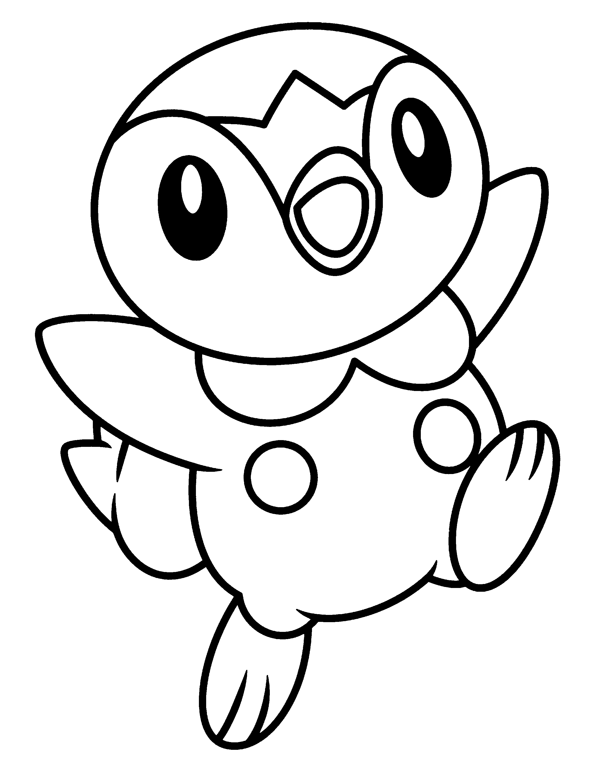 Pokemon Black And White S - Coloring Pages for Kids and for Adults