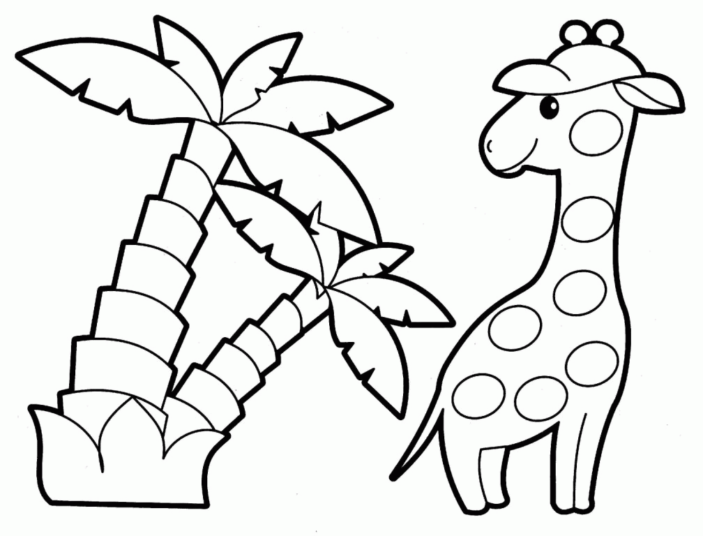 Animals Coloring Pages For Babies 48 / Animals / Kids Printables ...