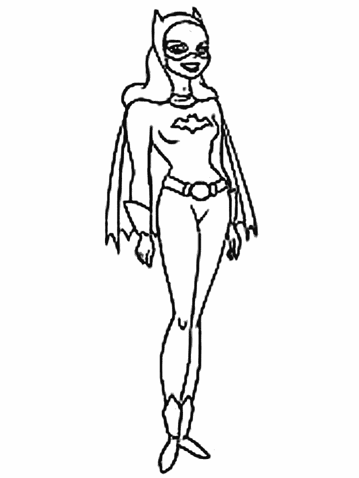 Catwoman Coloring Pages To Print - Coloring Pages For All Ages
