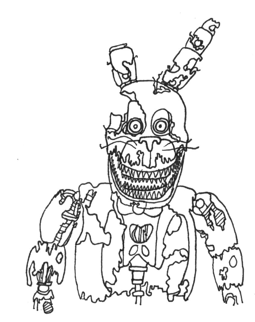 Best Coloring Pages: Fnaf Coloring Sheets Activity Shelter ...