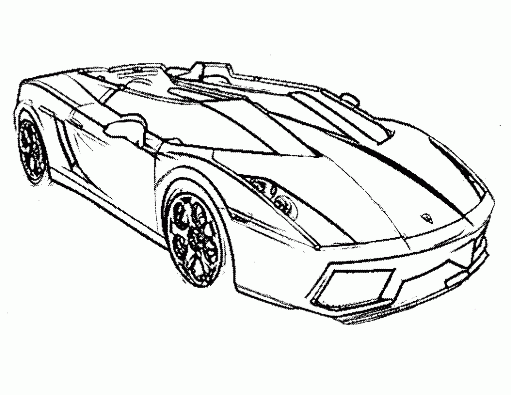 Race Car Coloring Pages - Printable Free Coloring Pages
