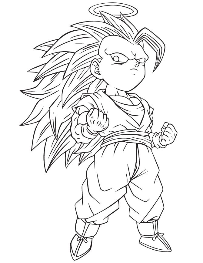 Printable Dragon Ball Z Coloring Pages | Free Coloring Pages