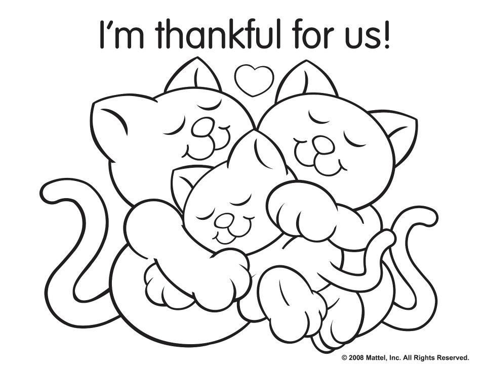 Free Fisher-Price Printable Thanksgiving Coloring Pages