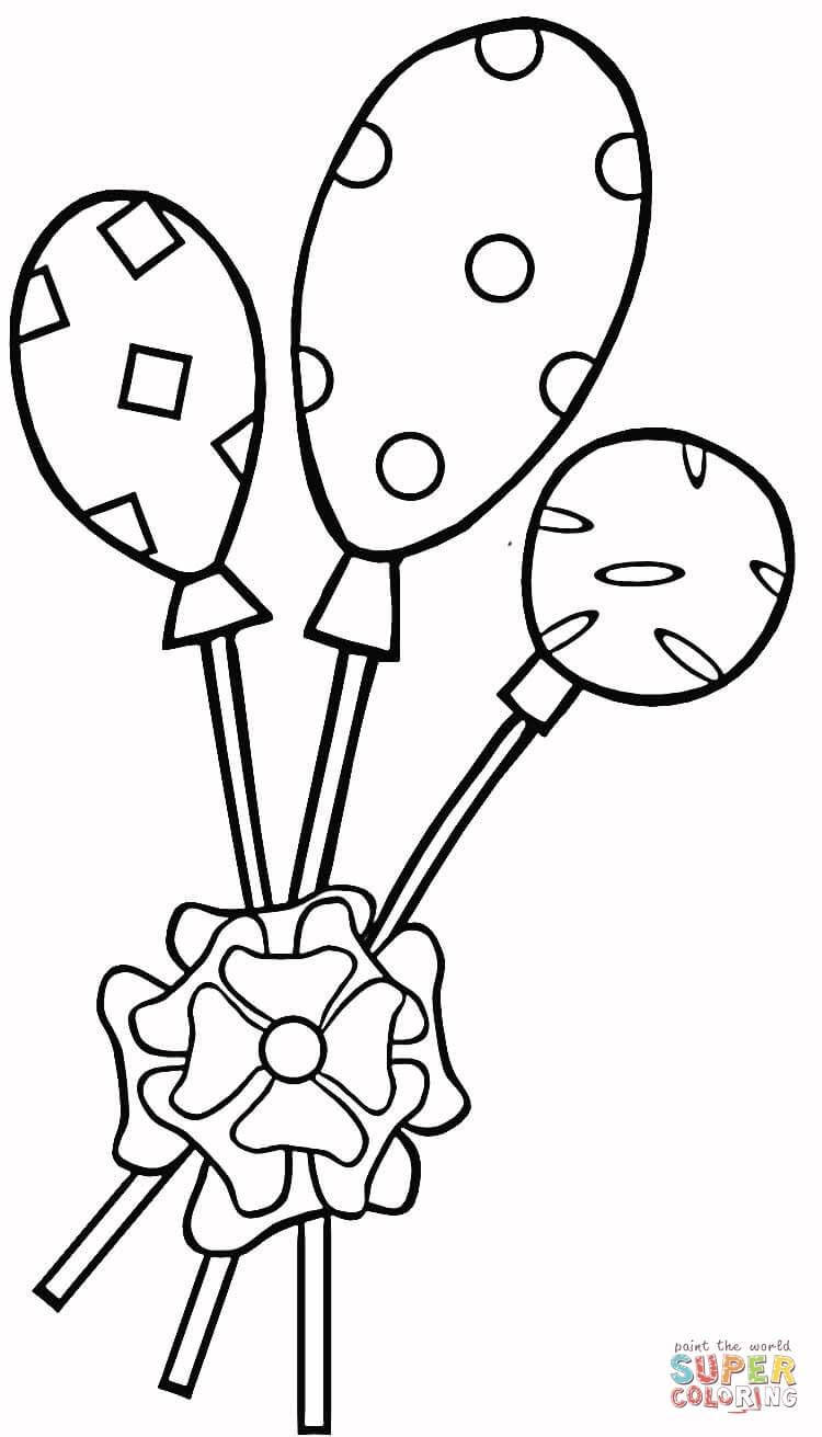 Lollipops coloring page | Free Printable Coloring Pages