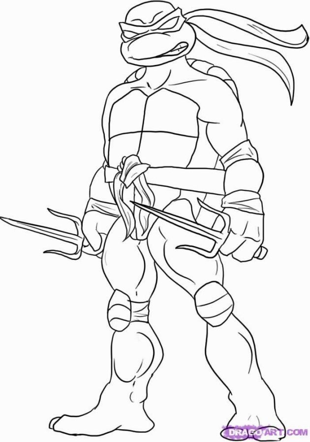 Teenage Mutant Ninja Turtle Coloring Pages | Coloring Pages