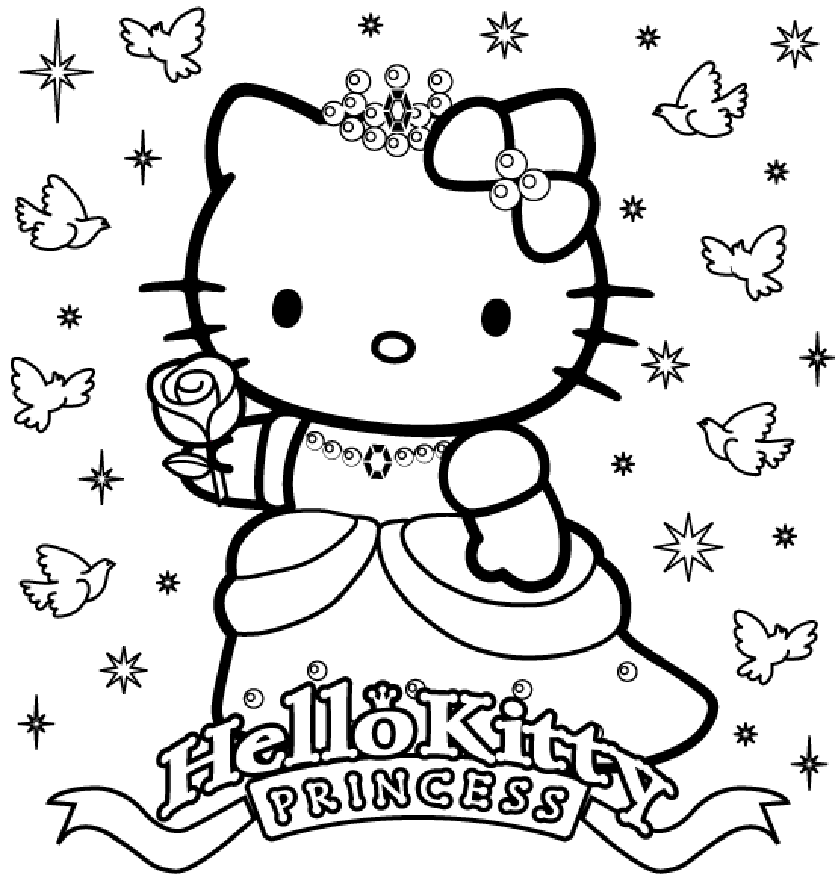 Color Pages For Girls | Coloring Pages Gallery