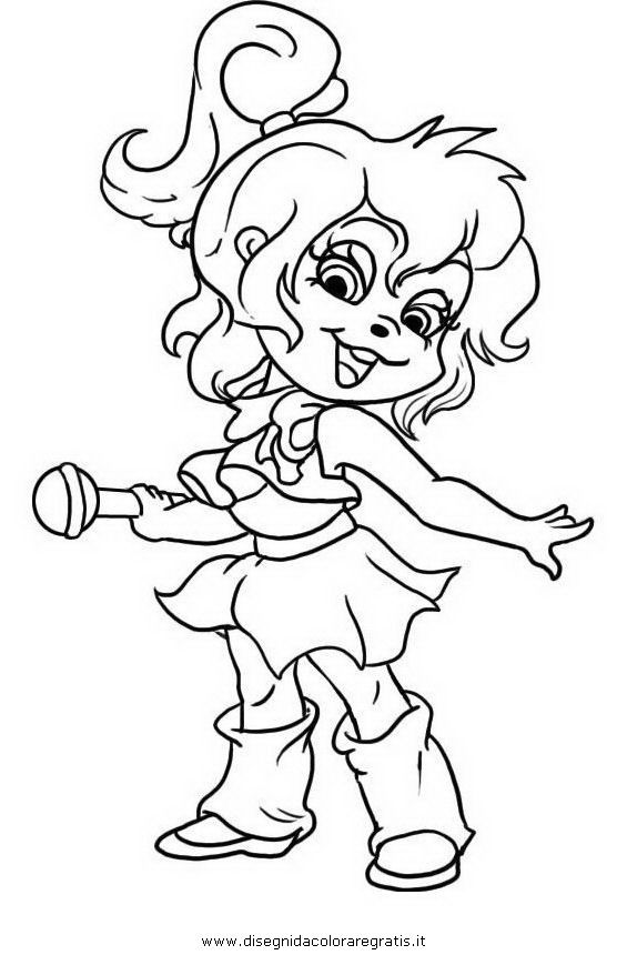 Related Chipettes Coloring Pages item-3285, Chipettes Coloring ...