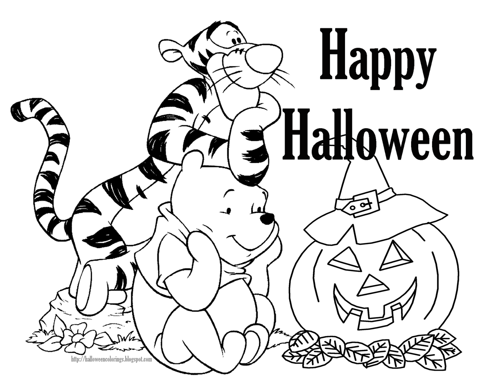 Halloween Coloring Page Printable | Free Coloring Pages