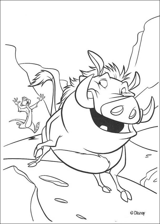 The Lion King coloring pages - Mufasa the Lion King