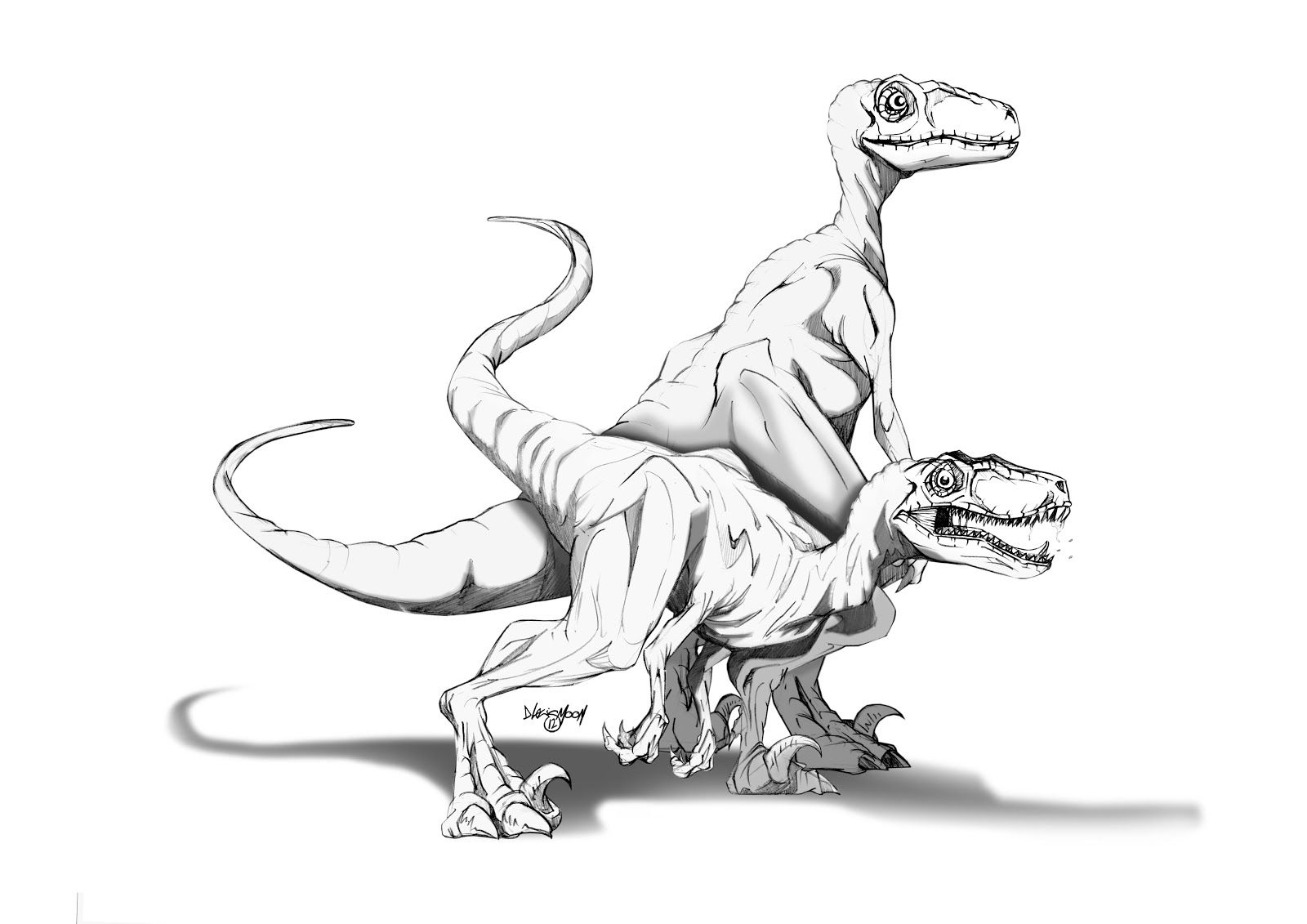 Jurassic World Velociraptor Coloring Pages. raptor coloring pages ...
