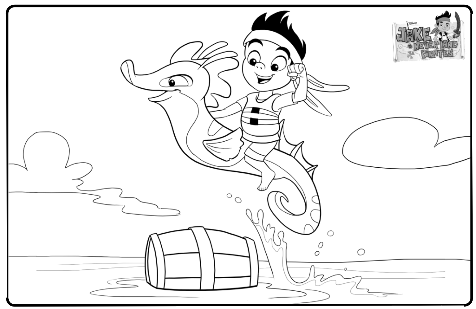 Best Jake and The Neverland Pirates Coloring Pages #5013 Jake and ...