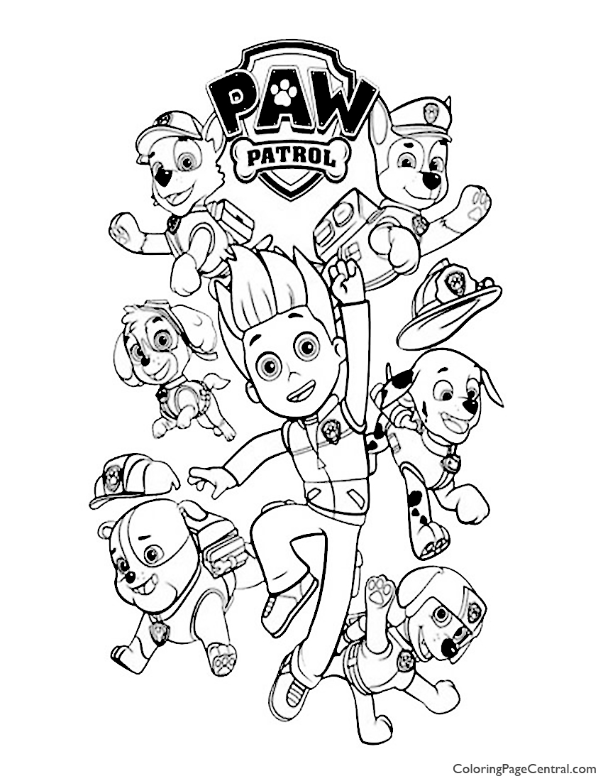 Coloring Pages For Kids Paw Patrol Photo Inspirations Book Halloween Free  Christmas To – Stephenbenedictdyson