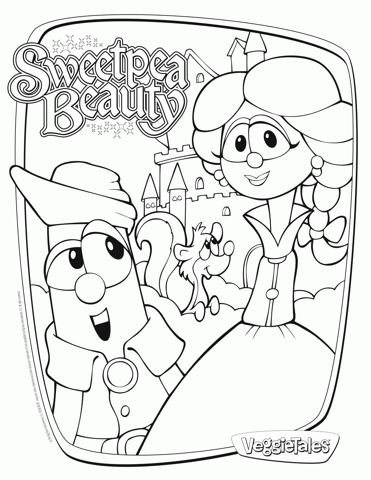 Bible Veggietales Coloring Pages - Coloring Pages For All Ages