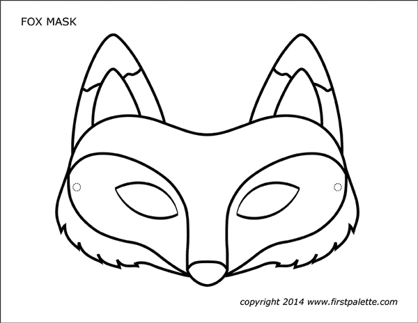 Fox Mask | Free Printable Templates & Coloring Pages ...