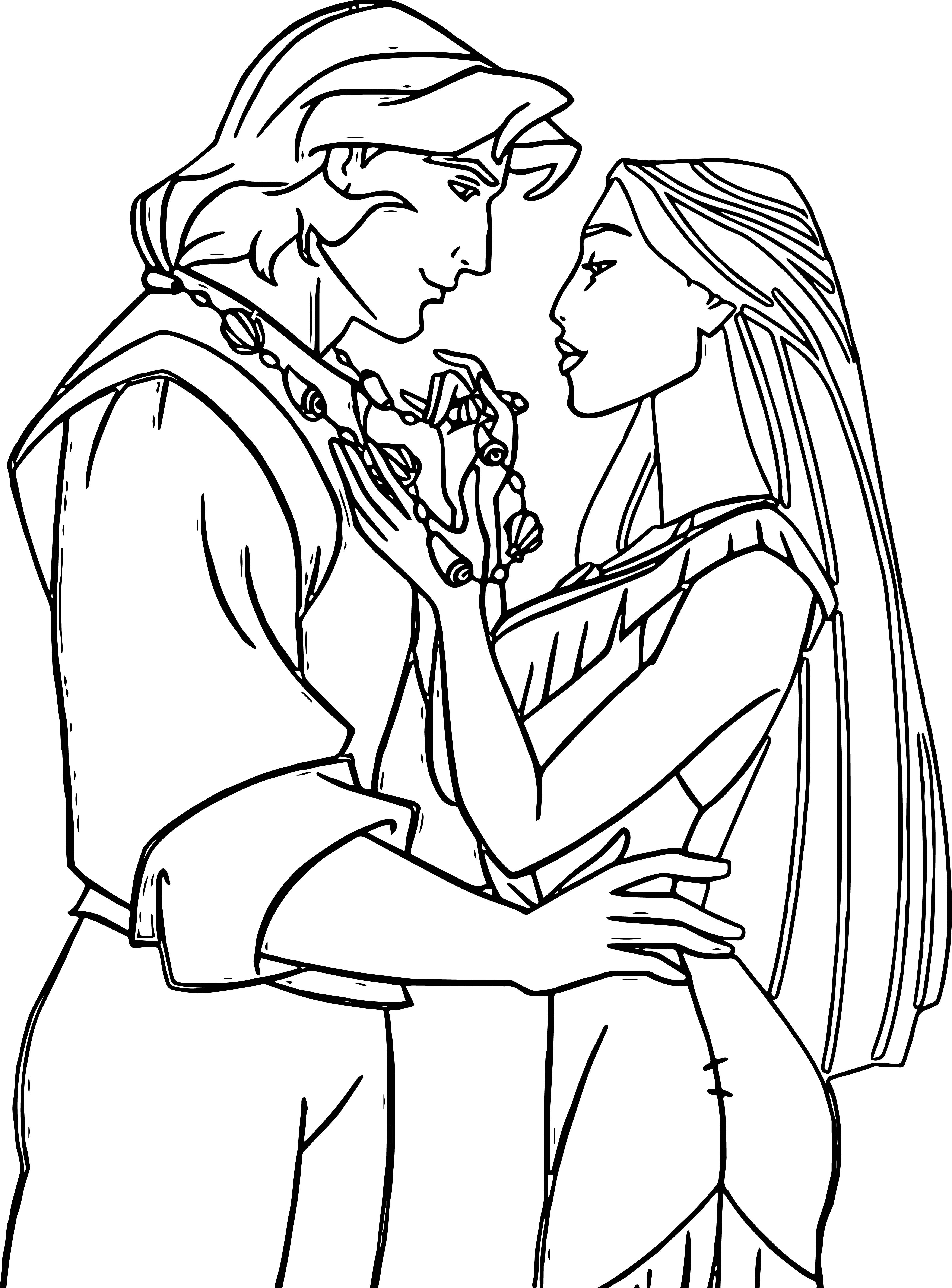 Pocahontas Coloring Pages | Disney coloring pages, Coloring ...