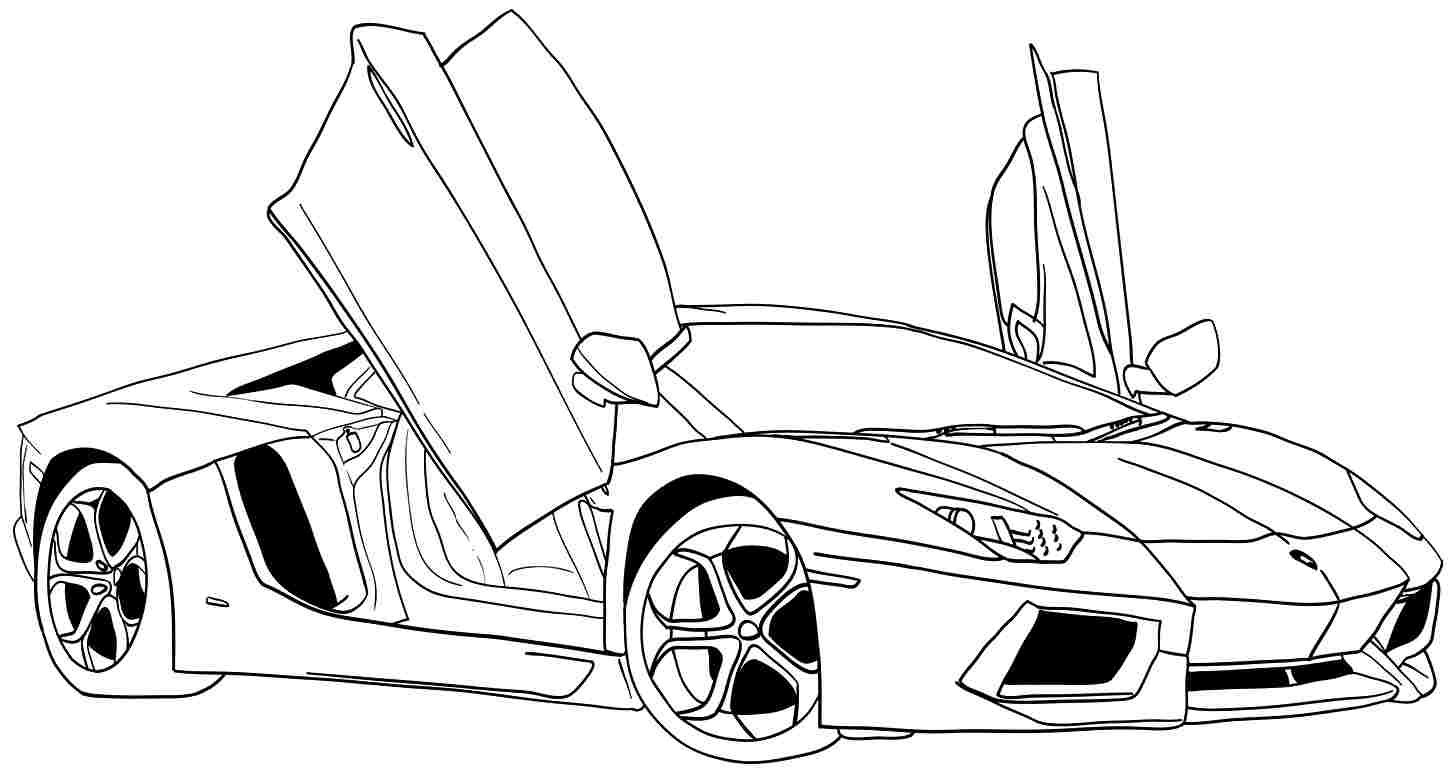 car coloring pages | Coloring Pages for Kids
