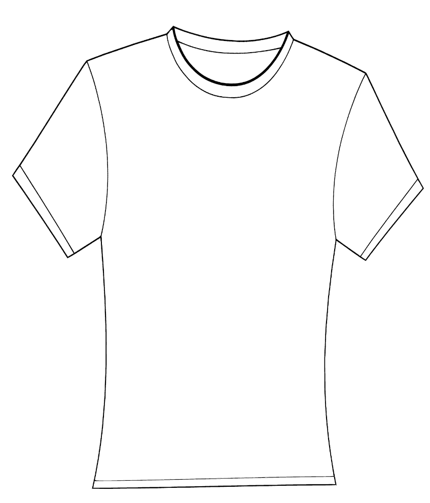 T-shirt coloring pages | Coloring pages to download and print