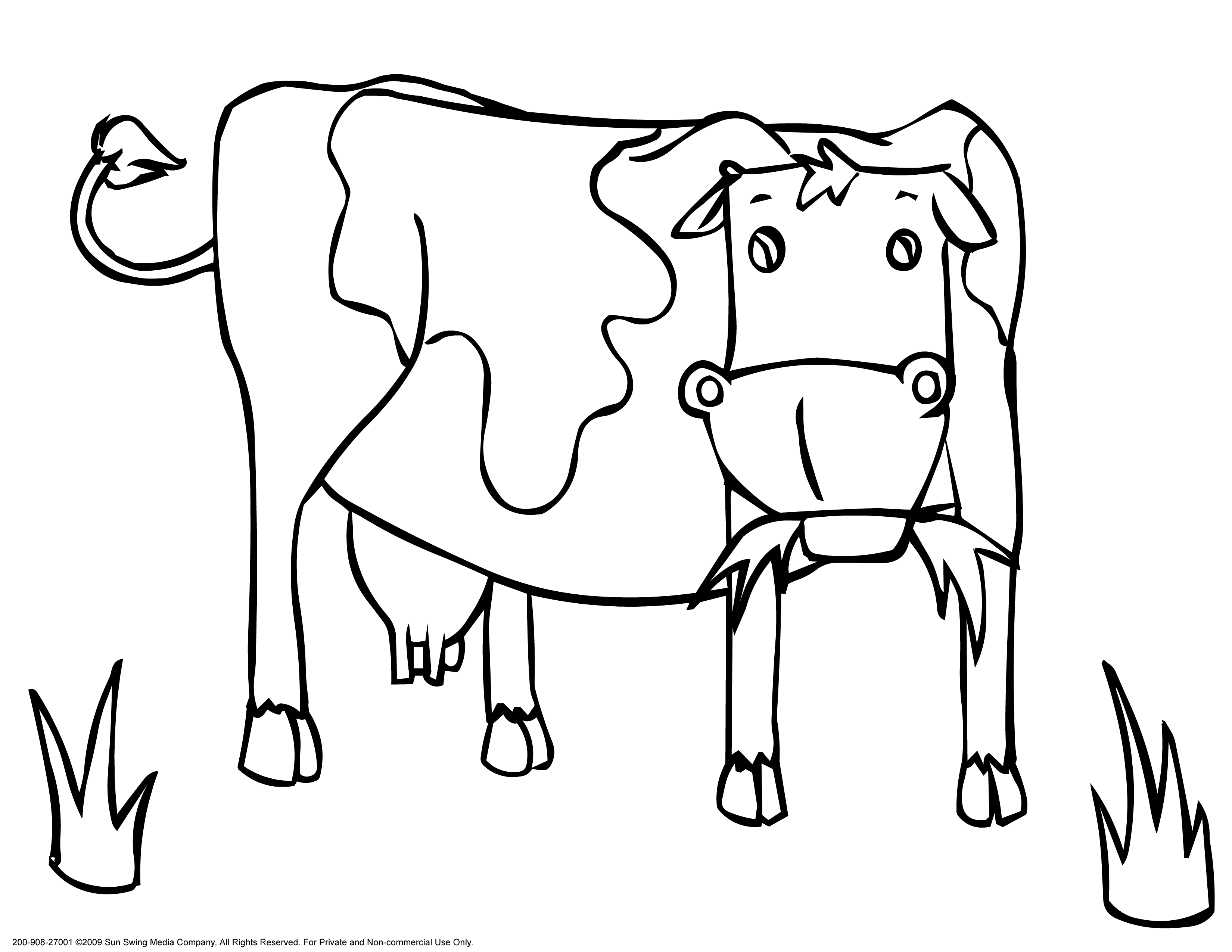 Cow Coloring Pages Free Printable Cow Coloring Pages Cow Coloring ...
