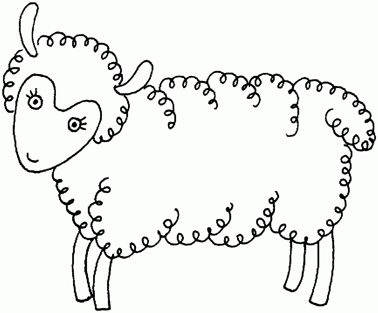 Science Free Coloring Pages Of Suzy Sheep - Widetheme
